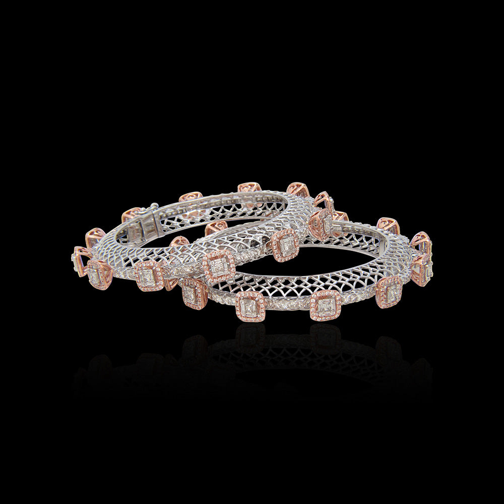 Modern diamond bracelet deals