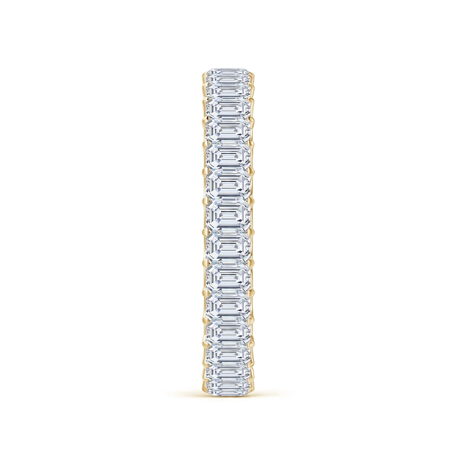 Emerald-Cut Diamond Eternity Wedding Ring