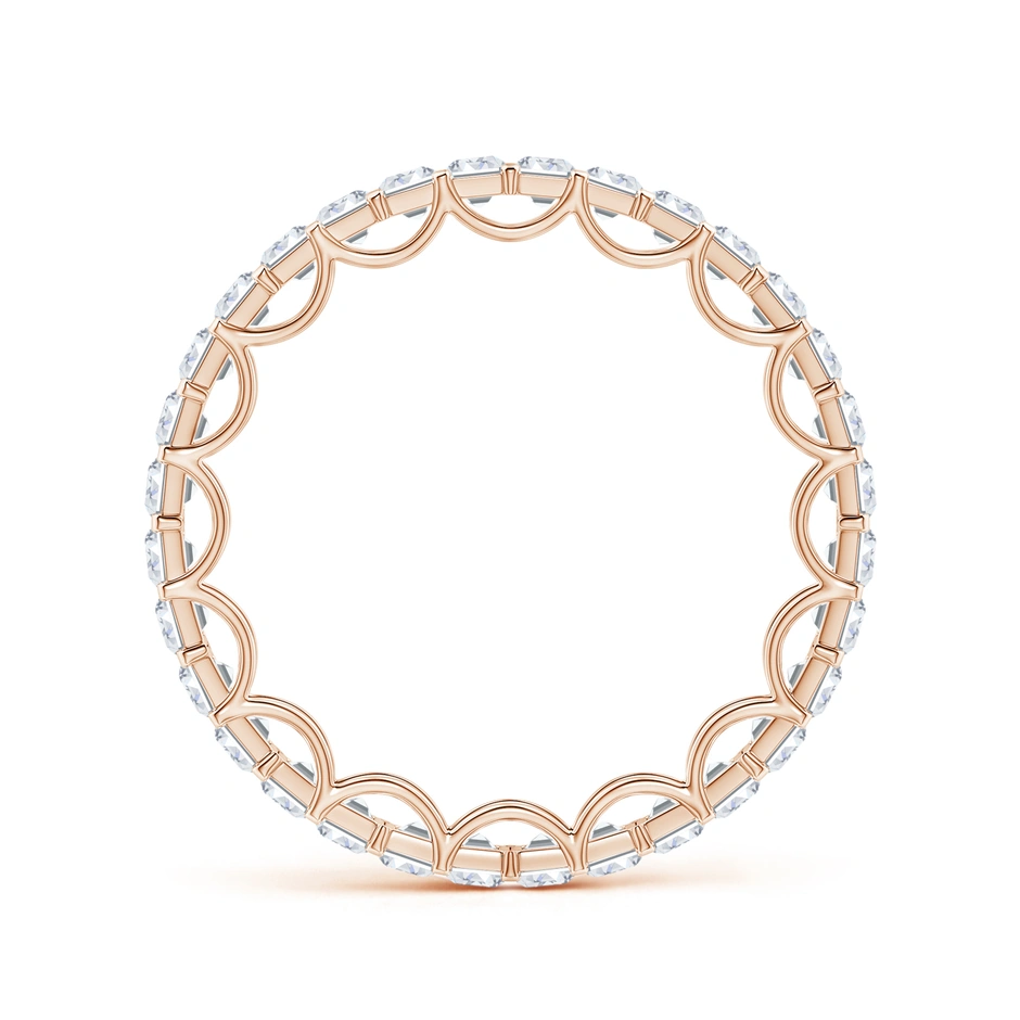 Emerald-Cut Diamond Eternity Wedding Ring