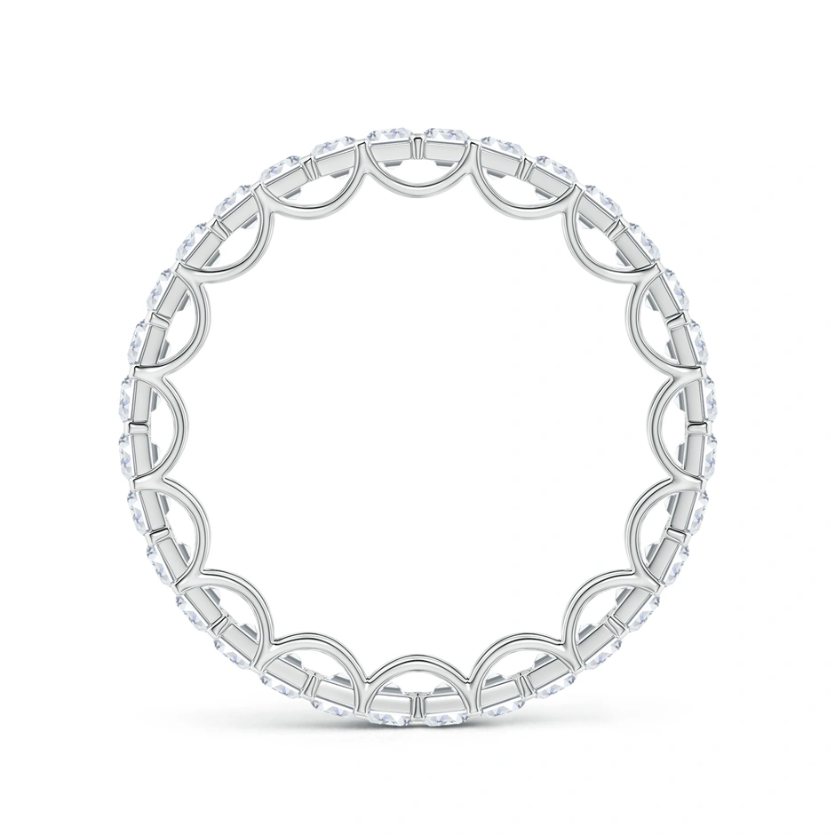 Emerald-Cut Diamond Eternity Wedding Ring