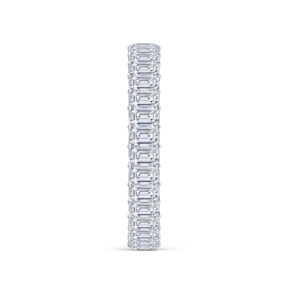 Emerald-Cut Diamond Eternity Wedding Ring