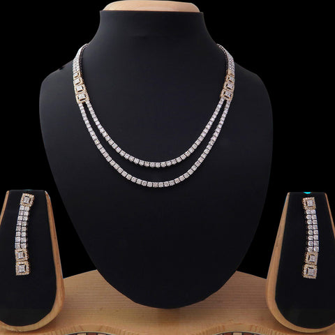 Diamond Necklace Set SSNL11260A